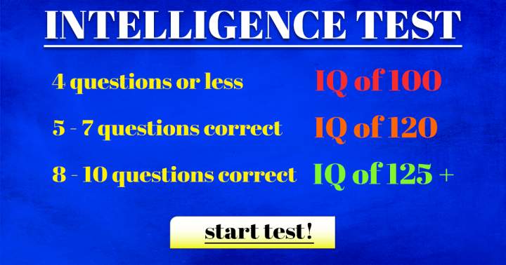 How well do you score in this IQ test?