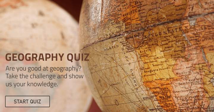 Test your geography skills by taking on the challenge and showcasing your knowledge.
