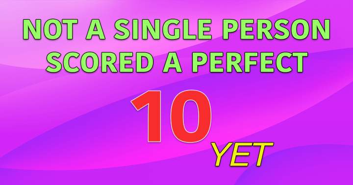 Banner for There hasn't been anyone who has achieved a perfect score so far.