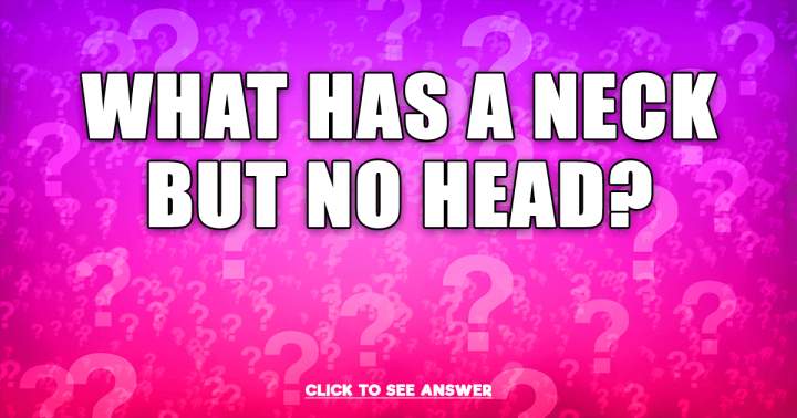 Banner for Do you know the answer to this riddle?