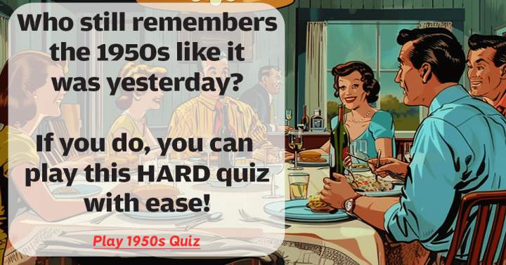 Quiz from the 1950s