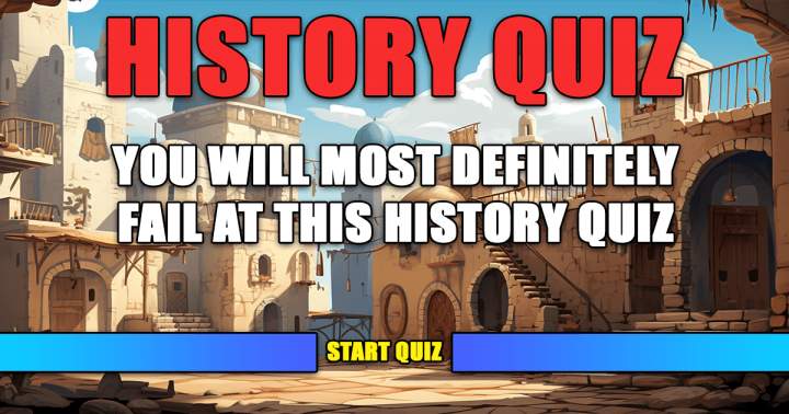 Historical events quiz