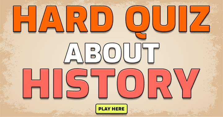 Challenging History Quiz