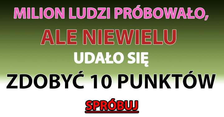 Czy Należysz Do Tej Małej Grupy?