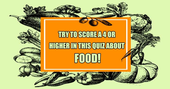 Quiz on Food