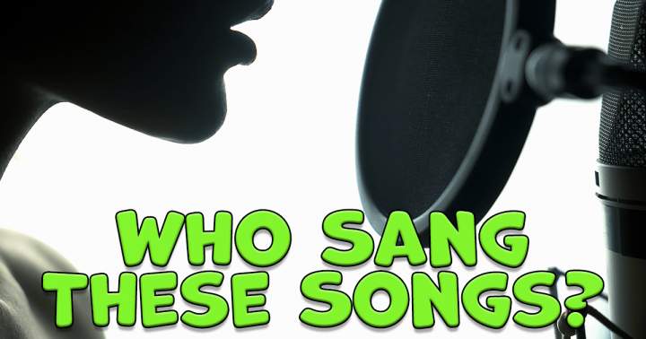 Can you identify the singer of these songs?