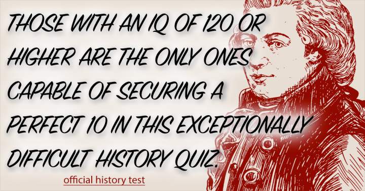 Trivia Quiz on Historical Events