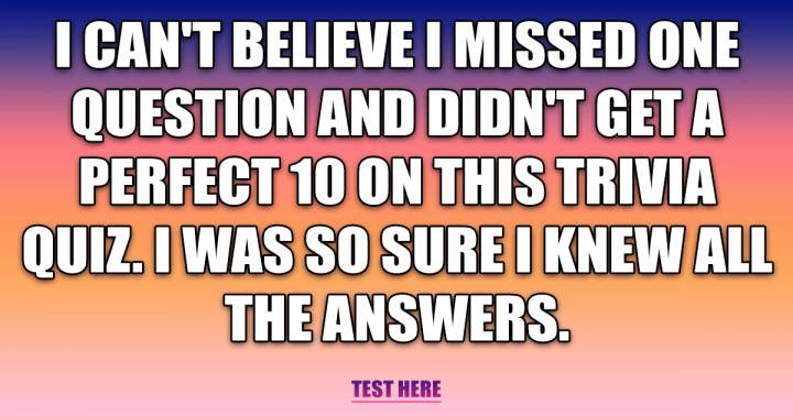 Banner for Can you answer all the questions accurately?