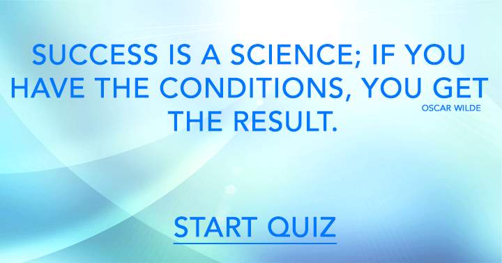 What level of success do you anticipate achieving in this Science Quiz?