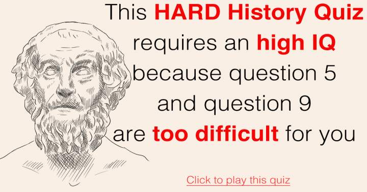 Challenging History Questions