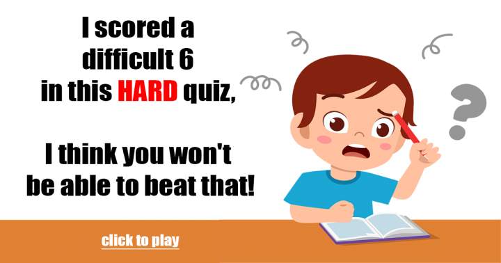 Extremely HARD Knowledge Quiz