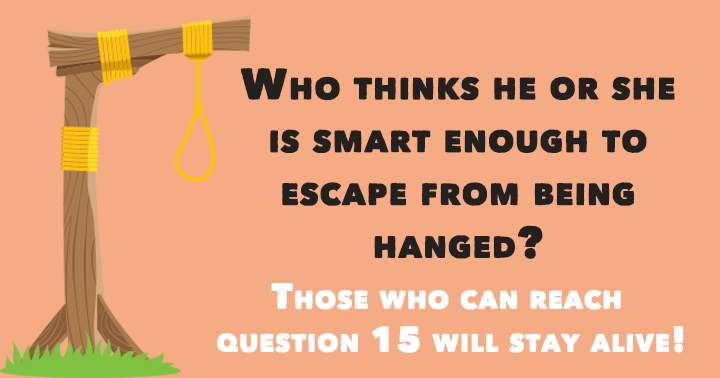 Which individual possesses enough intelligence to endure this Sudden Death Quiz?