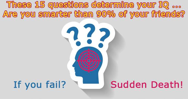 LET'S FIND OUT WITH THIS SUDDEN DEATH QUIZ