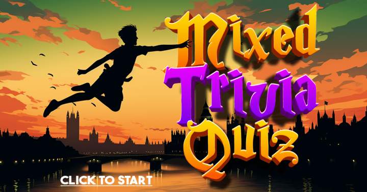 Trivia Quiz with a Mix of Topics