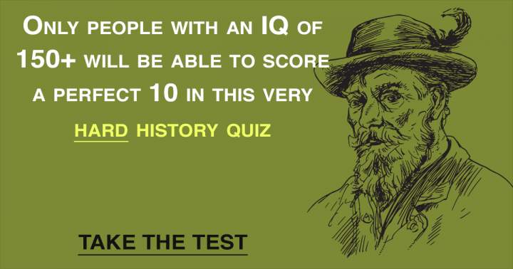 'History Quiz that Can't be Beat'