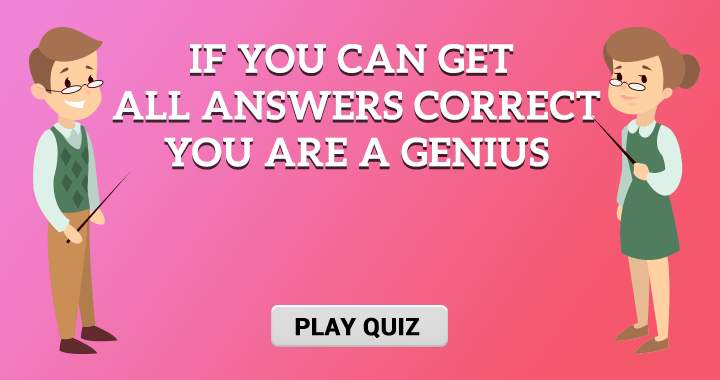 Will you be the genius?