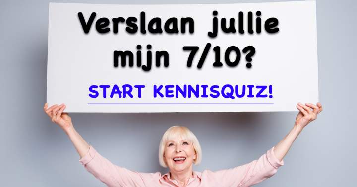 Algemene kennisquiz voor liefhebbers!