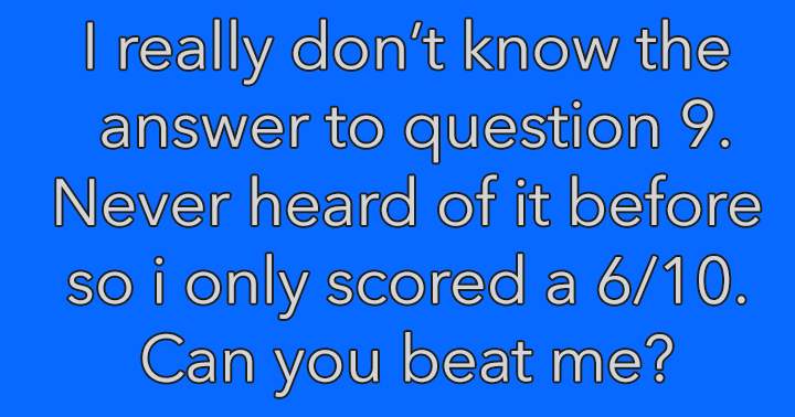 Can you provide the answer to question 9?