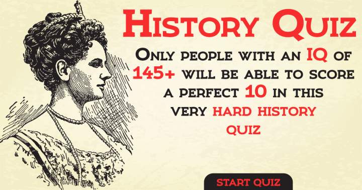 Hard History Quiz