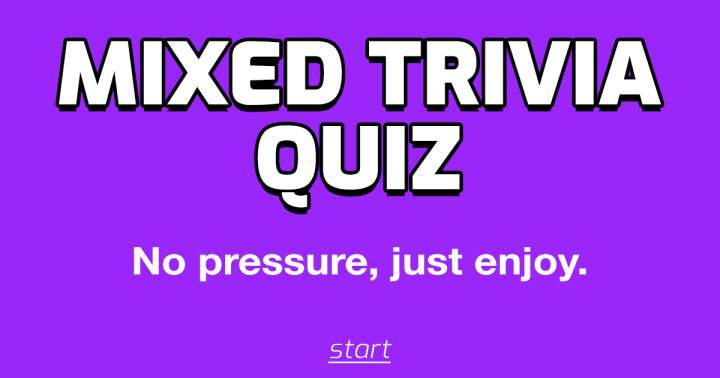 Banner for Assorted Knowledge Quiz