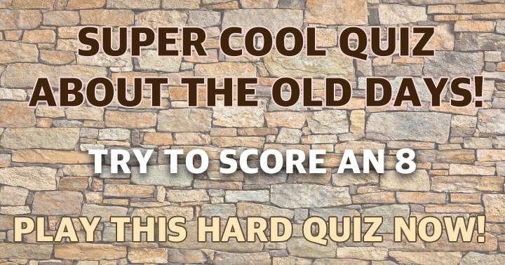 Awesome Historical Trivia Challenge!