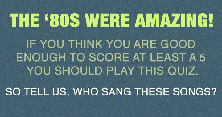 Test Your Pop Music Knowledge!