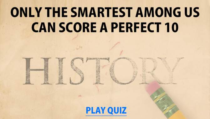 Historical Trivia Test