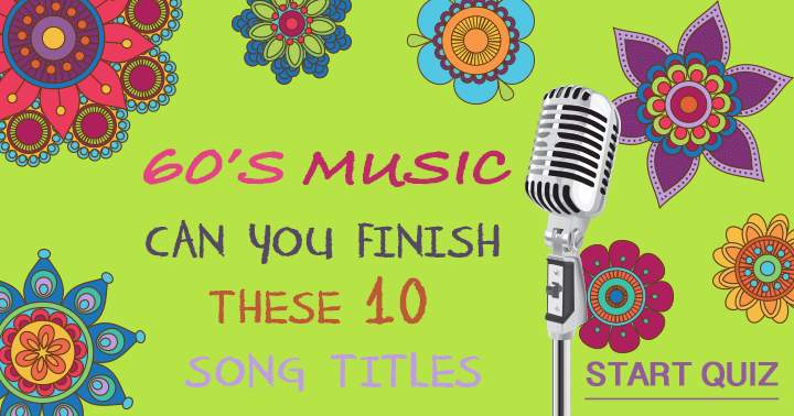 Finish the song title, can you be the fastest!