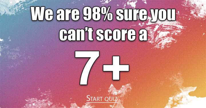 Do you belong to the remaining 2%?