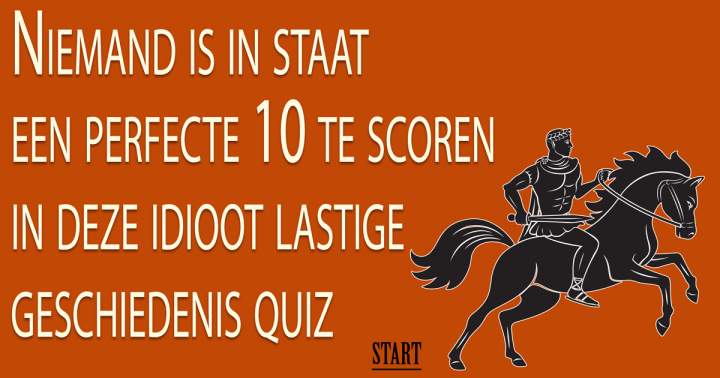 Geschiedenis Quiz