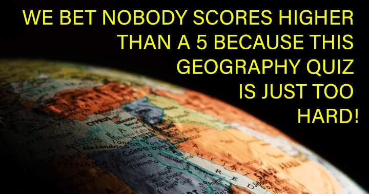 Geographical Trivia Test