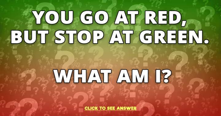 Solve this riddle and play our quiz