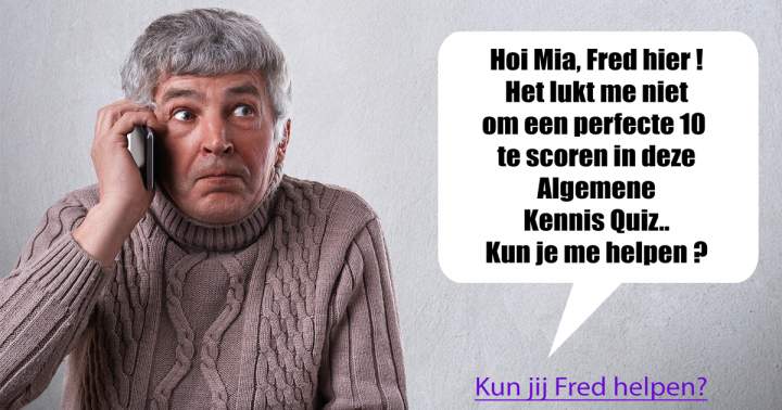 Kennisquiz voor pro's