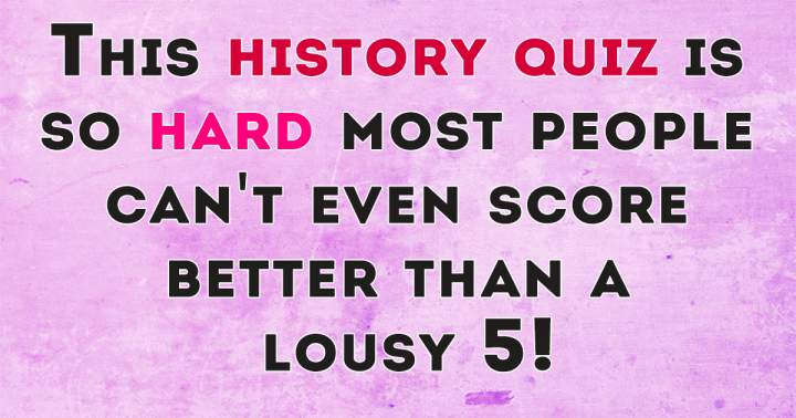 Banner for HARD History Quiz