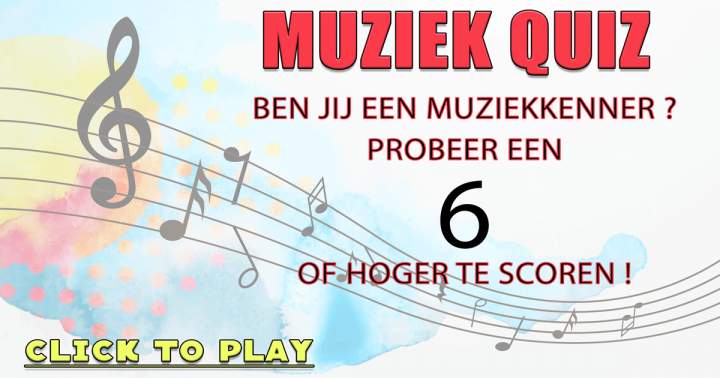 Uitdagende muziekquiz