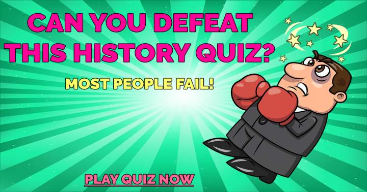 Banner for Historical Trivia Test