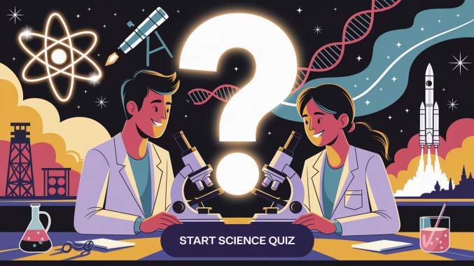 Banner for Hard Science Quiz