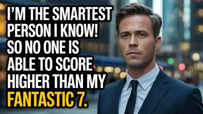 Banner for His score is unbeatable by anyone!