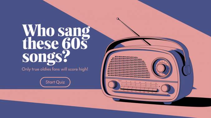 Banner for Who Sang These 60s Songs?