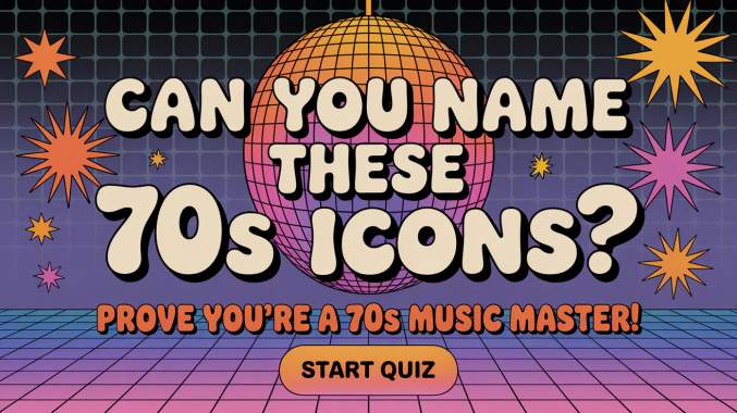 Banner for Which 70s icons are we looking for?