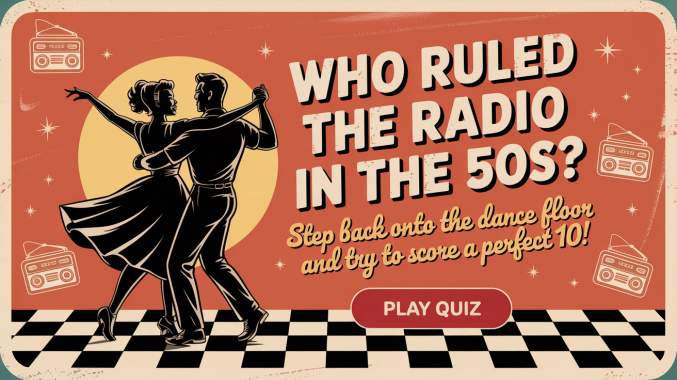 Banner for Who ruled the radio in the 50s?
