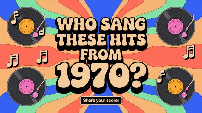 Banner for Can You Name the Singers of the 70s? 