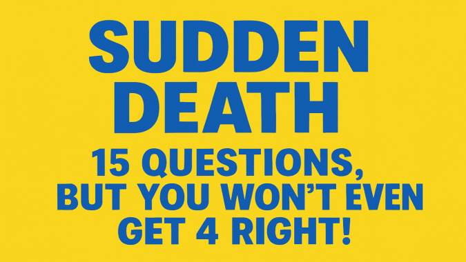 Banner for Most People Can’t Score More Than 4/15 on This General Knowledge Quiz!