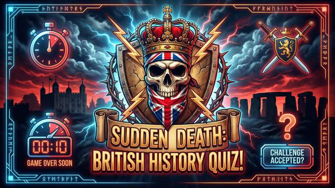 Banner for Think You Know British History? Test Your Knowledge with This Impossible Sudden Death Quiz!