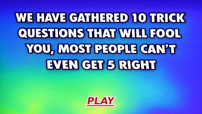 Banner for Only 1 in 100 Can Pass This Ultimate Trivia Challenge!