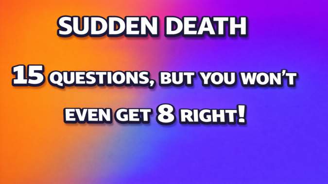 Banner for The Ultimate Sudden Death Trivia Challenge