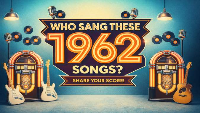 Banner for Who sang these song from 1962