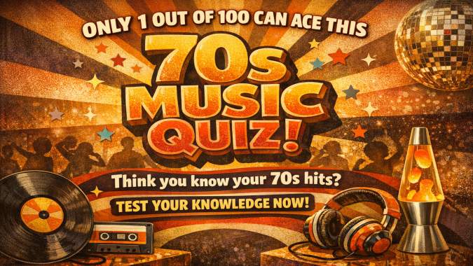 Banner for Only 1 out of 100 can ace this 70s music quiz!