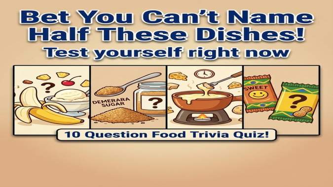 Banner for Only True Foodies Can Get 100% on This Impossible Food Quiz!