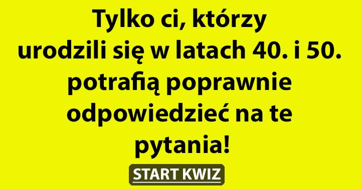 W Tym Quizie Młodzież Nie Osiągnie Sukcesu!
